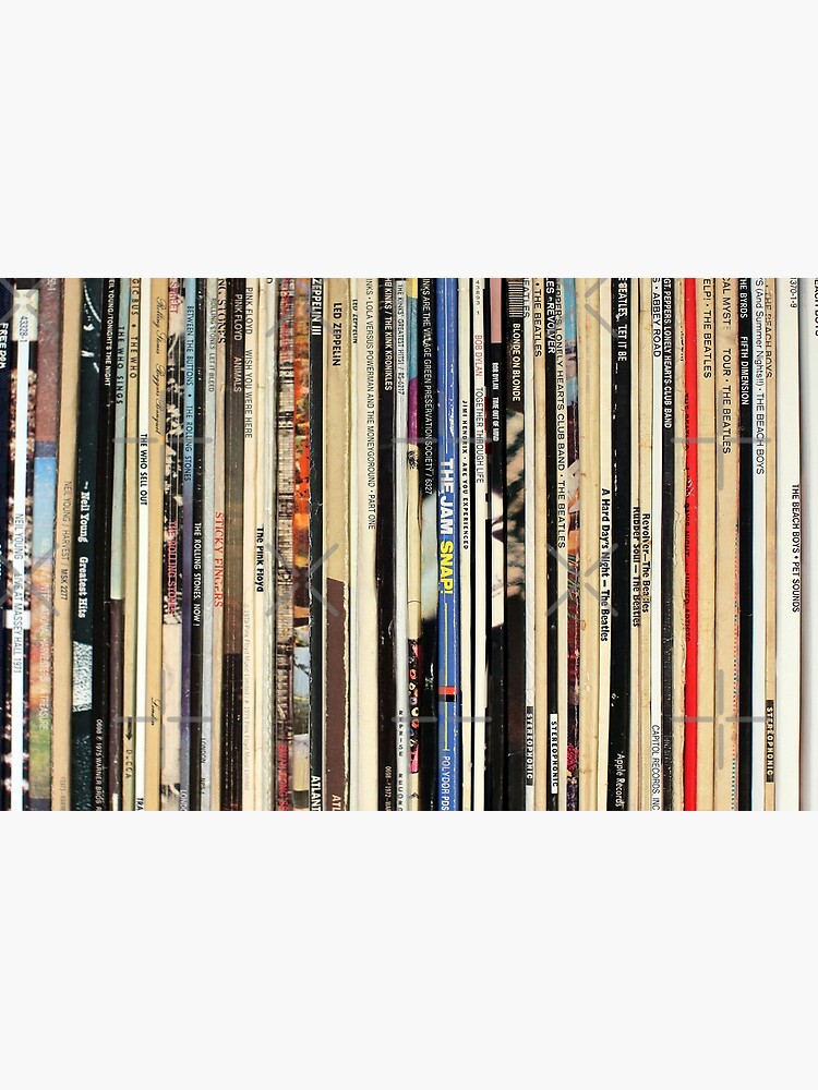 Disover Classic Rock Vinyl Records  Laptop Sleeve