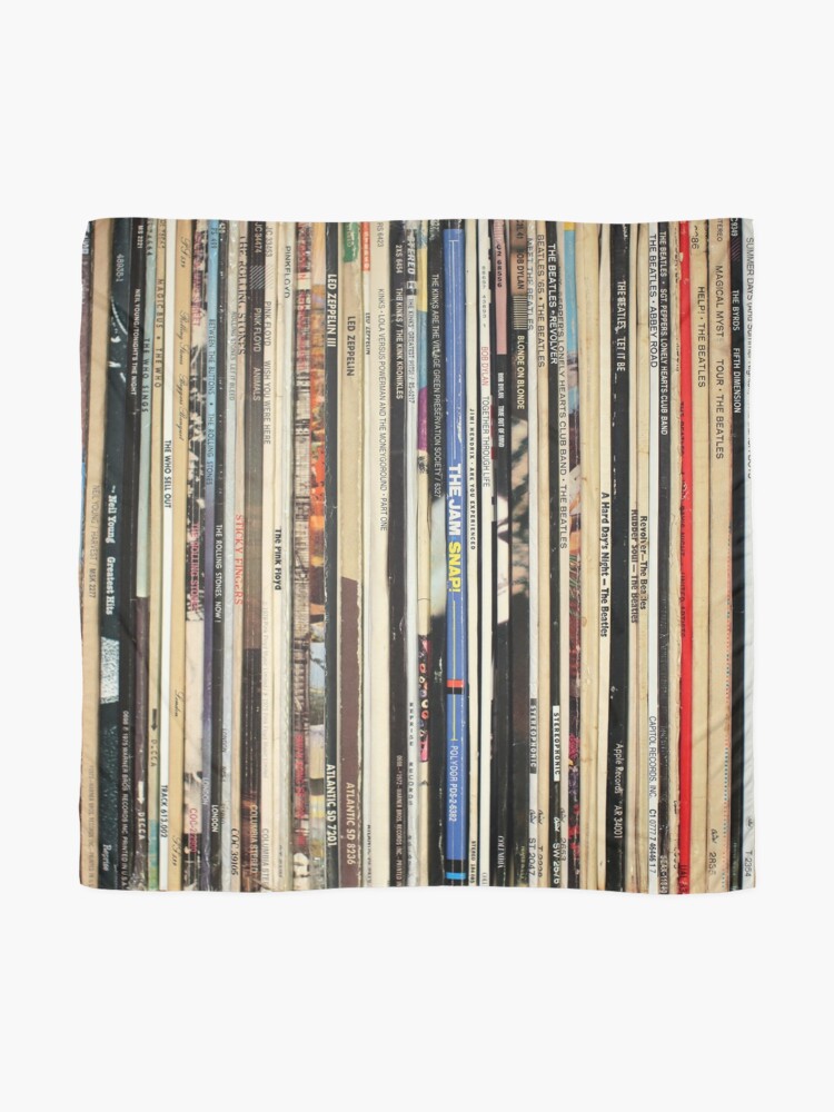 Scarf, Classic Rock Vinyl Records  designed and sold by Iheartrecords