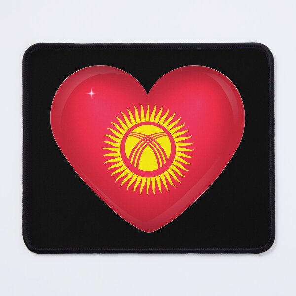 Item preview, My heart is in Kirgyzstan, Love Kirgyzstan. designed and sold by ArtIsParty.