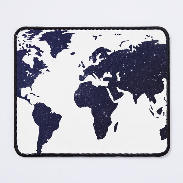 Item preview, Galaxy World Map designed and sold by shellnot.