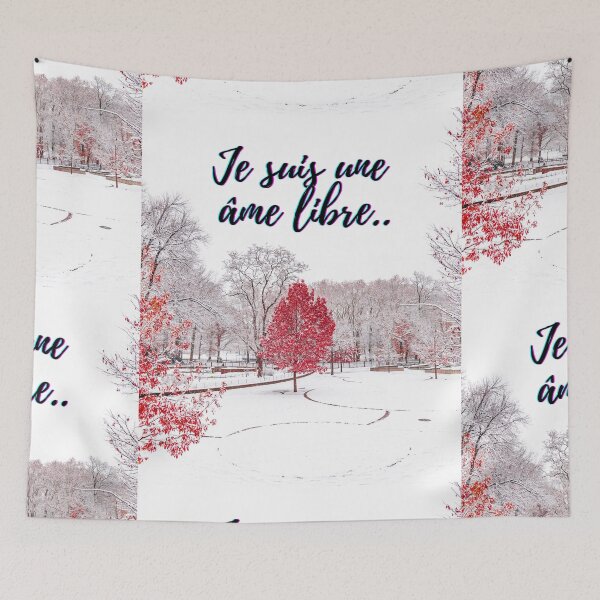 Item preview, I am a free soul - popular french quotes theme gifts  designed and sold by RebelliousRosee.