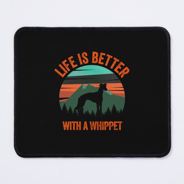 Item preview, Life Is Better With A Whippet Vintage Dog Gift  designed and sold by Guarddogdrive.