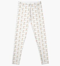 polaroid of a classy shrimp in a dinner jacket Leggings