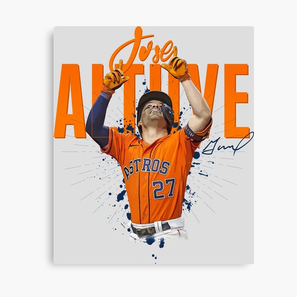 Jose Altuve Canvas Painting - Houston Astros Canvas Prints, Baseball 1 -  Ducicanvas