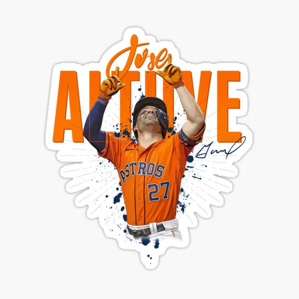 Jose altuve Sticker for Sale by averylee11