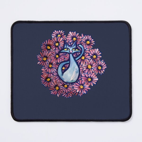 Item preview, Blue Cat Daisies designed and sold by FrictionMaxxing.