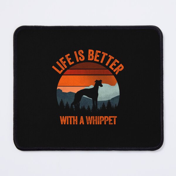 Item preview, Life Is Better With A Whippet Vintage Dog Gift designed and sold by Guarddogdrive.