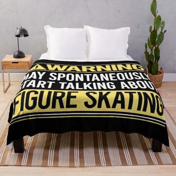 Item preview, Warning About Figure Skating designed and sold by WrightTrouble.