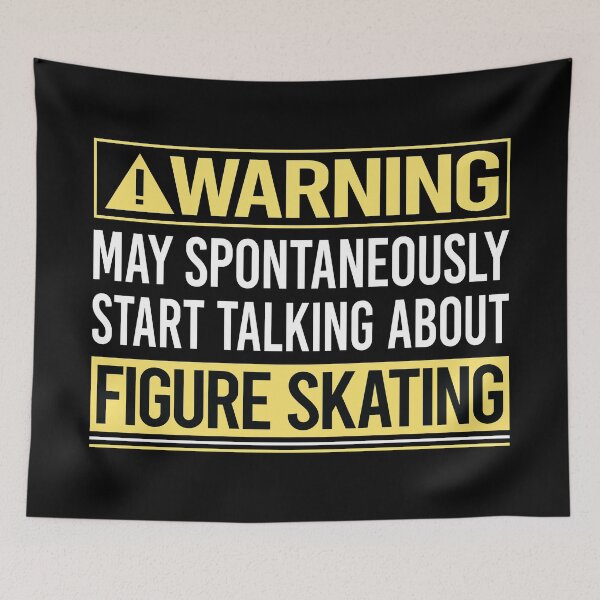 Item preview, Warning About Figure Skating designed and sold by WrightTrouble.