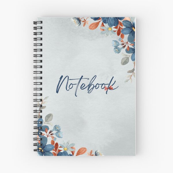 Item preview, Floral notebook- 7 designed and sold by LavishTrail.