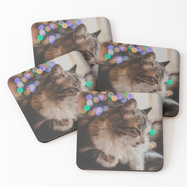 Item preview, Cat Sleeping Christmas Tree Cutest Cat Pics designed and sold by CutestCatPics.
