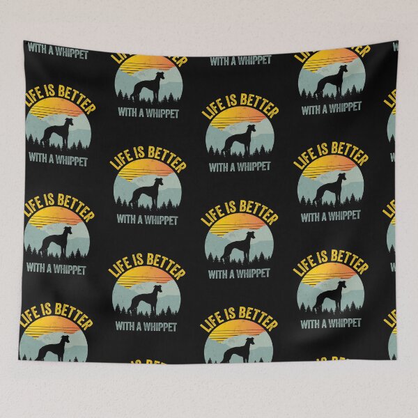 Item preview, Life Is Better With A Whippet Summer Dog Gift  designed and sold by Guarddogdrive.
