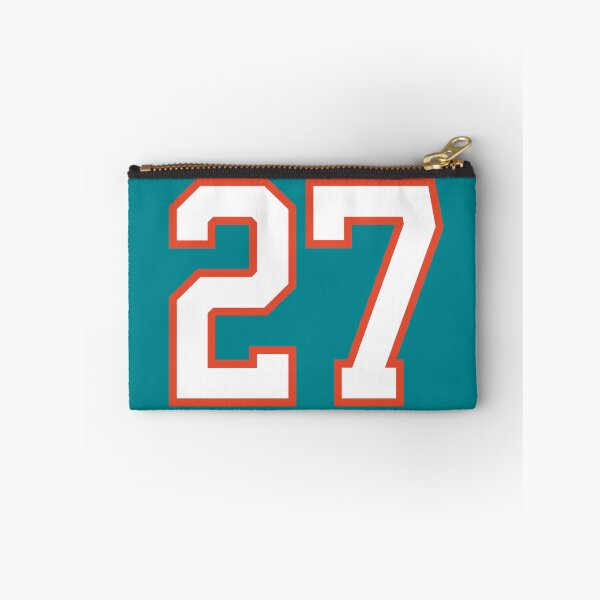 Item preview, Sports Number 27, white orange color lucky sport twenty seven designed and sold by ArtIsParty.