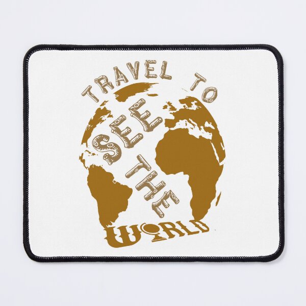 Item preview, Travel to see the world, designed and sold by Chakilogy.