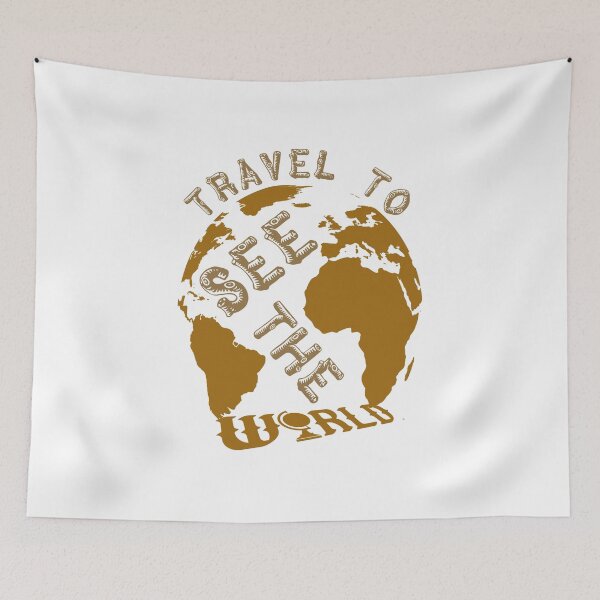 Item preview, Travel to see the world,  designed and sold by Chakilogy.