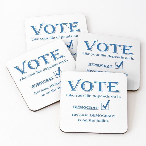 Item preview, VOTE Like your life depends on it. DEMOCRAT designed and sold by Robirk.