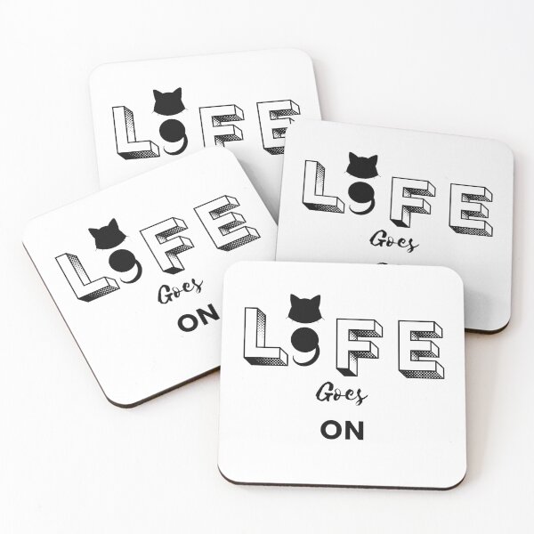 Item preview, Semicolon Cat (Life Goes On. B) designed and sold by SimplyMe-Plus.