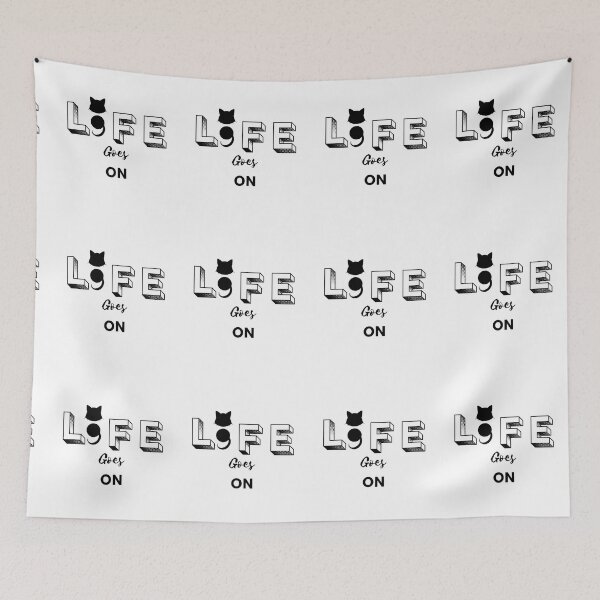 Item preview, Semicolon Cat (Life Goes On. B) designed and sold by SimplyMe-Plus.