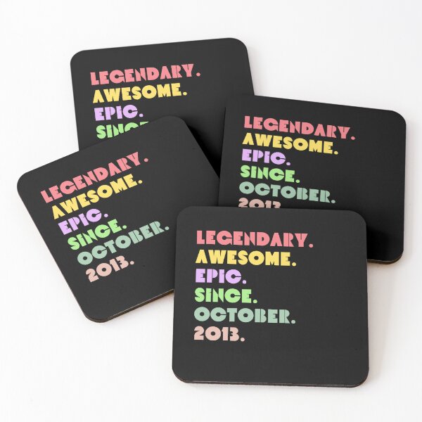 Item preview, Legendary Awesome Epic Since 2013 designed and sold by ilalang-by-eka.