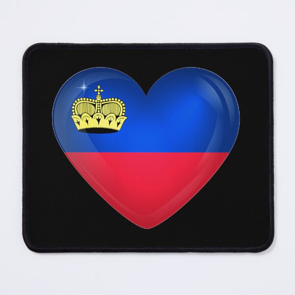 Item preview, My heart is in Liechtenstein, Love Liechtenstein. designed and sold by ArtIsParty.