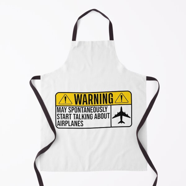 Item preview, Warning May Spontaneously Talk About Airplanes designed and sold by Majesticoo.