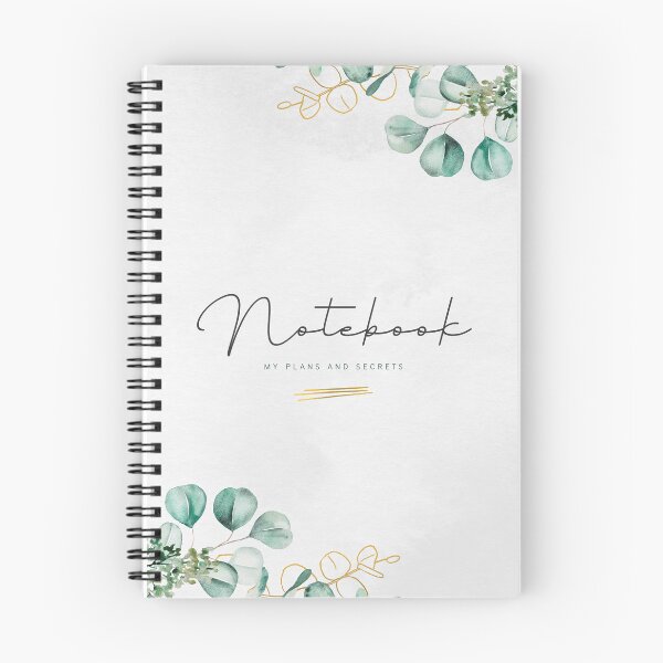 Item preview, Floral notebook- 9 designed and sold by LavishTrail.