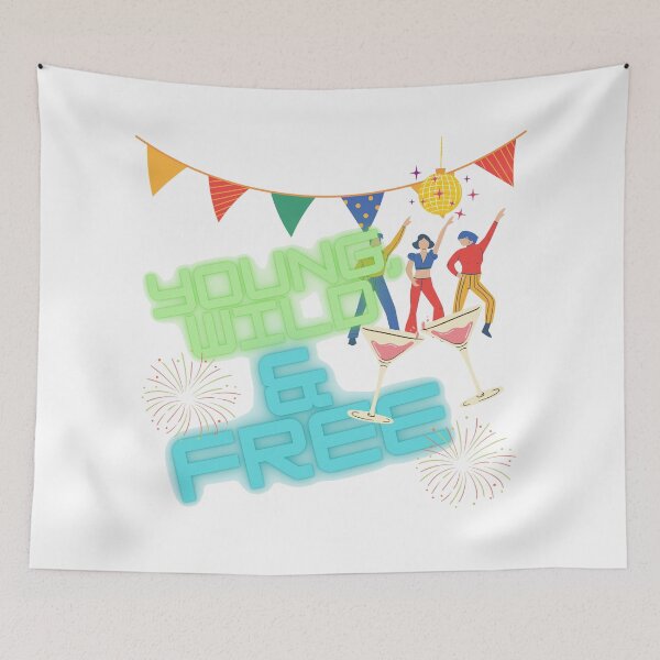 Item preview, Young, Wild & Free designed and sold by TheHustla.
