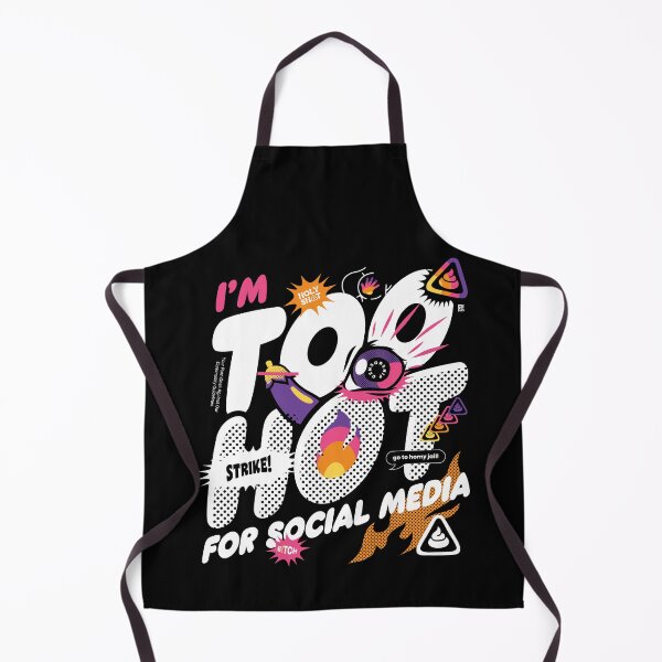 Item preview, Too Hot For Social Media designed and sold by raffaus.