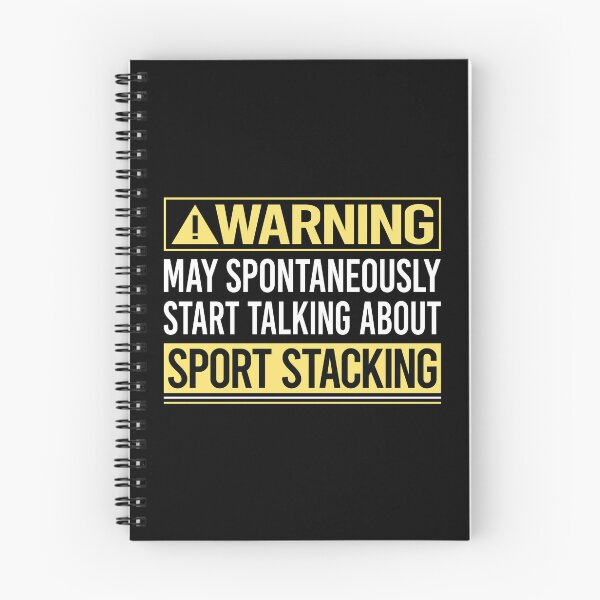 Item preview, Warning About Sport Stacking Cup Stacking Speed Stacking designed and sold by WrightTrouble.
