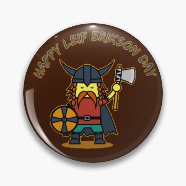 Item preview, Lief Erikson Day designed and sold by vaske-bros.