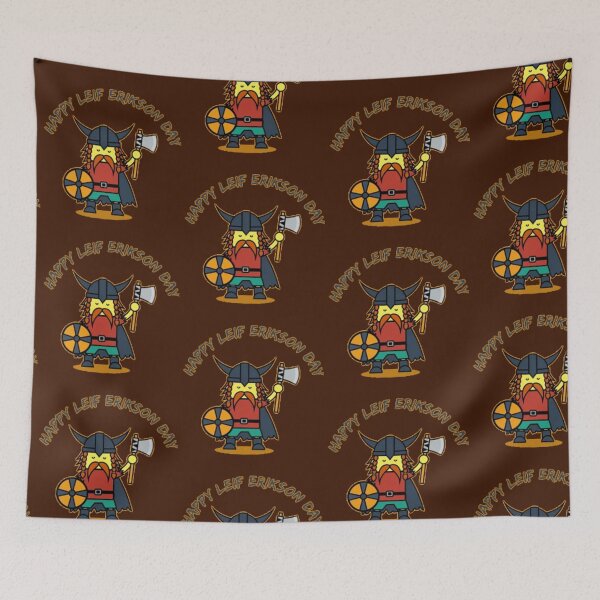 Item preview, Lief Erikson Day designed and sold by vaske-bros.
