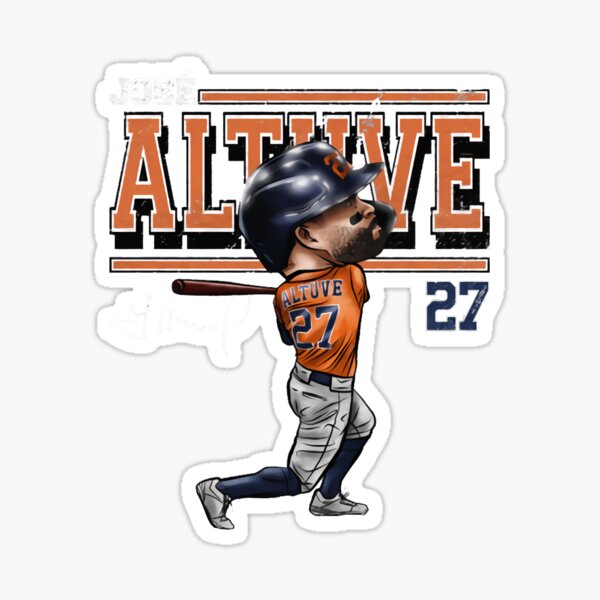 Houston Astros Sticker Altuve Pena Htown Sticker Baseball 