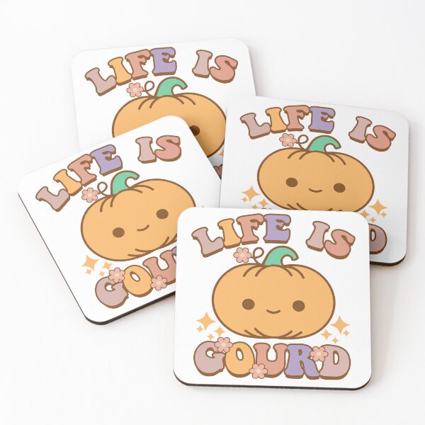Item preview, Life Is Gourd Funny Halloween Pumpkin Pun Retro Groovy designed and sold by Daytone.
