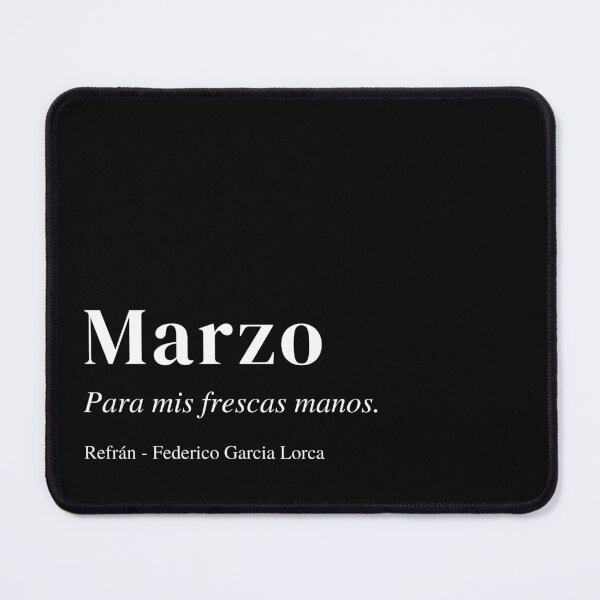 Item preview, March For My Fresh Hands | Federico García Lorca designed and sold by taniastyle.