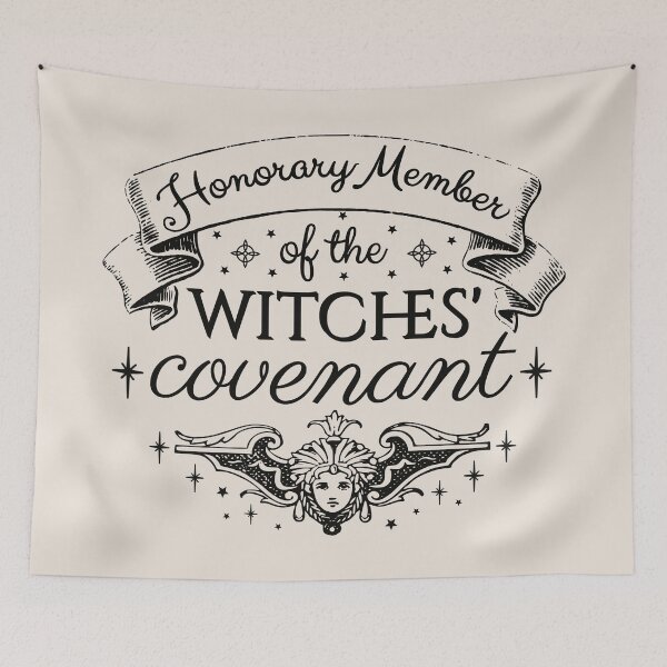 Item preview, Honorary Member Of The Witches' Covenant, Cool Halloween Design designed and sold by TrulyEpoque.