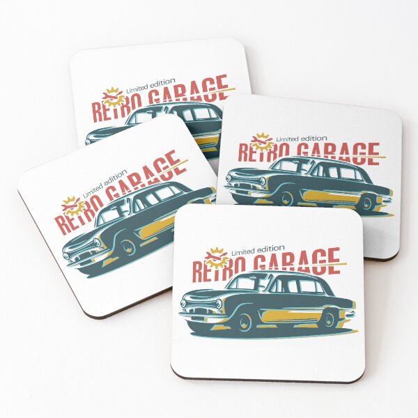 Item preview, Retro car garage designed and sold by etraveler.