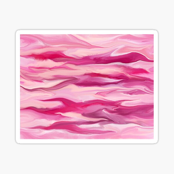 Pink Sea Sticker