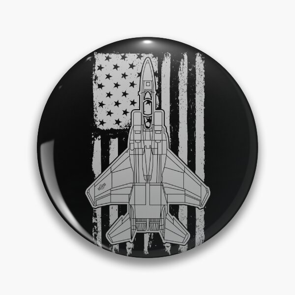 Artikelvorschau, F-15 Eagle Fighter Jet Airplane American Flag F15 Gear entworfen und verkauft von DynamicDesign.