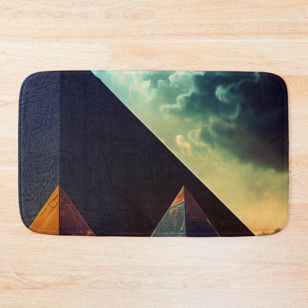 Item preview, Pyramids of Egypt Obsidian Pyramid Painting - AI Generated Art designed and sold by Vault256.