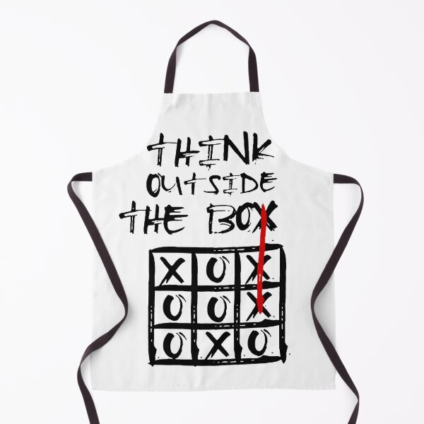 Item preview, THINK OUTSIDE THE BOX / Cool and Funny alternative design designed and sold by DRK7DSGN.