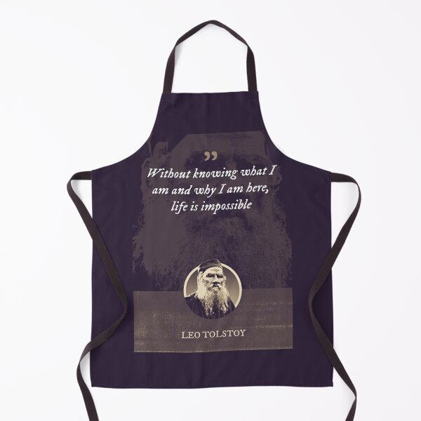 Item preview, Leo Tolstoy - Without knowing what I am and why I am here, life is impossible designed and sold by Syahrasi.