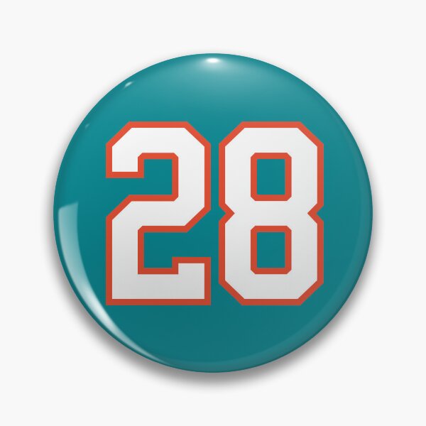 Item preview, Sports Number 28, white orange color lucky sport twenty eight designed and sold by ArtIsParty.