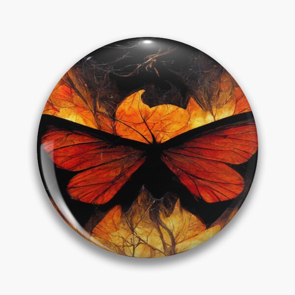 Item preview, Butterfly on fire Dark Theme designed and sold by Tekumart.