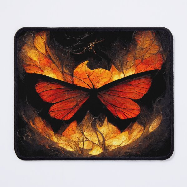 Item preview, Butterfly on fire Dark Theme designed and sold by Tekumart.