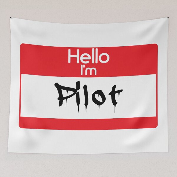 Item preview, Hello i'm Pilot designed and sold by 47T-Shirts.