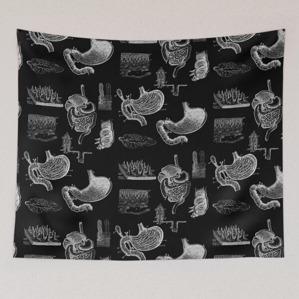 Item preview, Vintage human anatomy of Gastrointestinal tract designed and sold by Preslava Genova.