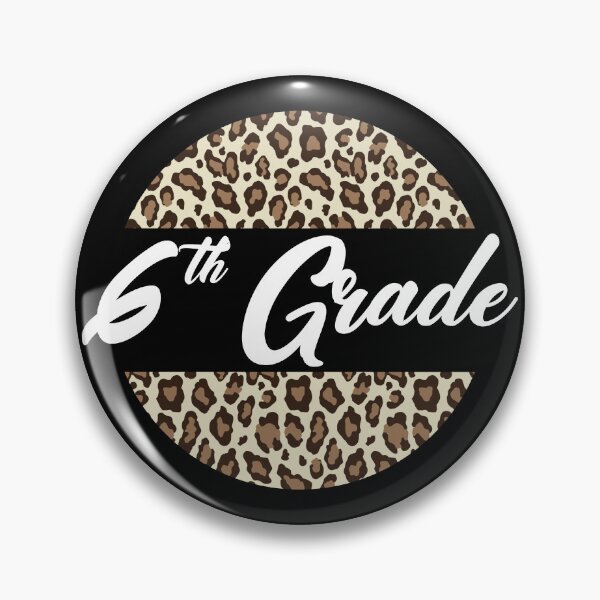 Item preview, 6th Grade Cheetah Print School Teacher Student Sixth Grade Gear designed and sold by DynamicDesign.