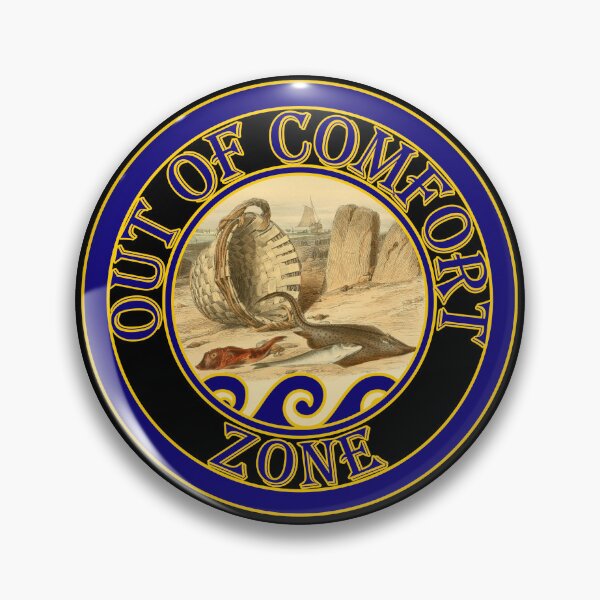 Item preview, 'Out of Comfort Zone' Old Book Whale - Funny Quotes Designs for T-shirts, stickers and other accessories. designed and sold by Ridiculam Toga.