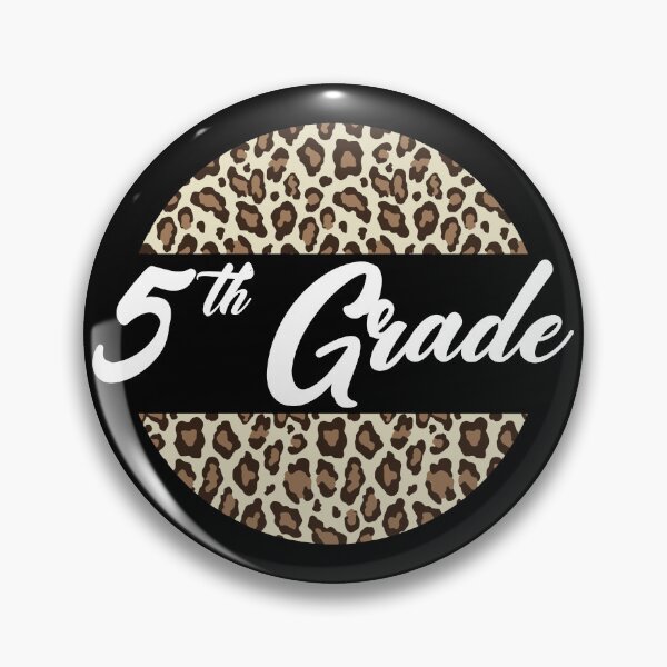 Artikelvorschau, 5th Grade Cheetah Print School Teacher Student Fifth Grade Gear entworfen und verkauft von DynamicDesign.