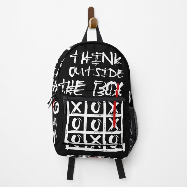 Item preview, THINK OUTSIDE THE BOX white / Cool and Funny alternative design designed and sold by DRK7DSGN.